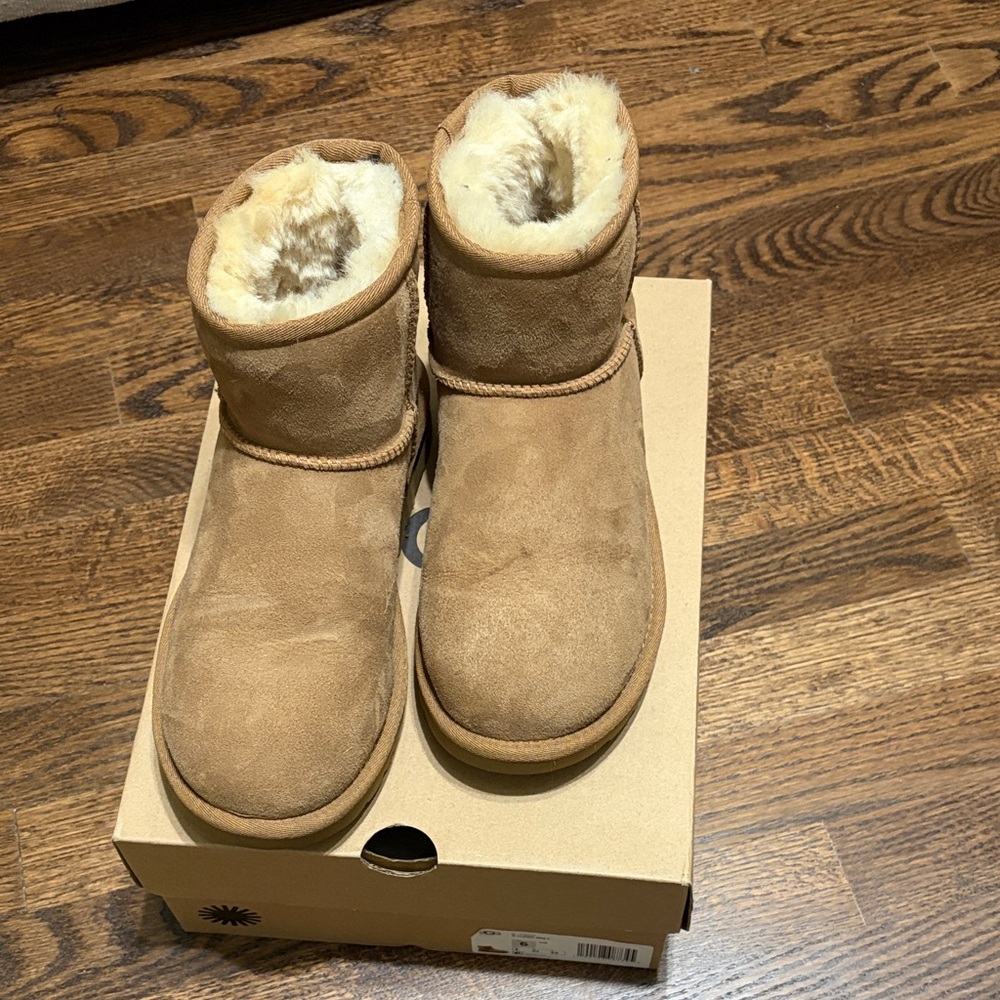 Ugg Classic Mini Chestnut Boots Size 6